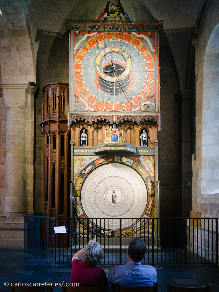 Reloj astronómico en la catedral de Lund (S)